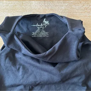 Free People Intimately Black Crop Tank thumbnail 4