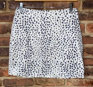 Altar'd State Beige Black Animal Print Mini Micro Skirt Women's Size Medium thumbnail 1