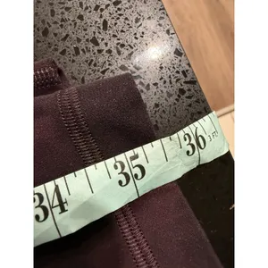 Lululemon Align Super High Rise 28" Inseam Leggings Tie Dye Burgundy‎ Size 0 thumbnail 8