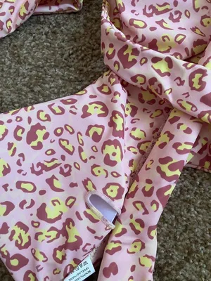 Roselypink High Waisted Animal Print Swimsuit thumbnail 6