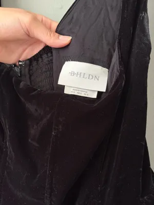 BHLDN Velvet Corset Mini Dress thumbnail 3