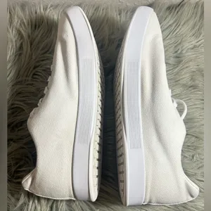NOBULL Canvas Trainer Sneakers Unisex White /White Sneakers W8/M6.5 thumbnail 9
