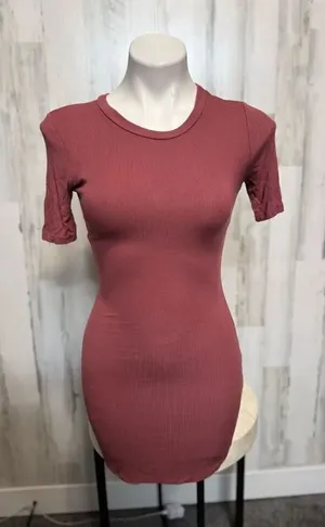 Pink Bodycon dress Pink thumbnail 1