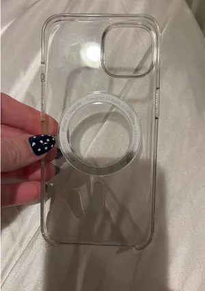 Clear iPhone 14 MagSafe Phone Case thumbnail 1