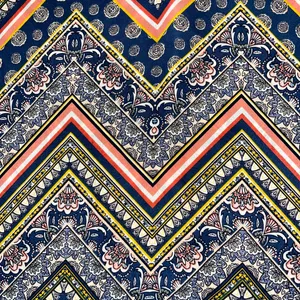 Est 1946 Boho Geo V Neck Blouse Black Size L thumbnail 6
