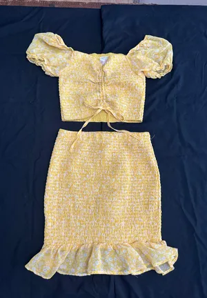 2pc Summer Set Yellow Size XS thumbnail 1