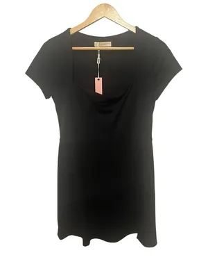 Qinsen Activewear Dress Black XL Pockets Sports Tennis Golf Casual thumbnail 1