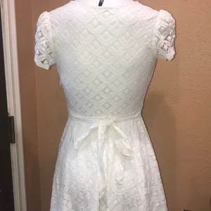 Lulus white lace dress thumbnail 6