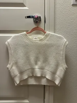 White Knit Set Size L thumbnail 2