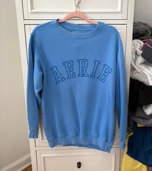 Aerie Crewneck Oversized thumbnail 1