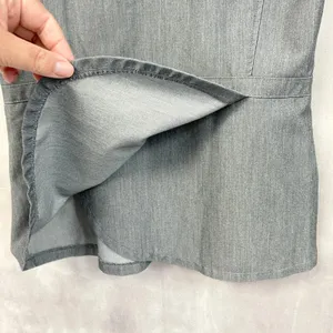 FIGS Technical Collection‎ Cayo Scrub Top Women XXS Grey Stretch Minimal Health thumbnail 6