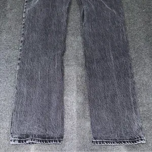Abercrombie & Fitch Straight Leg Mid Rise Curve Love Black Jeans Sz 25 / 0 LONG thumbnail 7