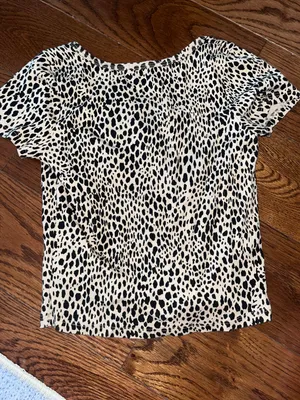 Cheetah Print Top thumbnail 2