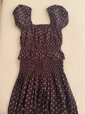 Universal Thread Smocked Maroon Set thumbnail 3