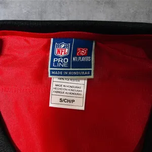 NEW Atlanta Falcons Jersey Womens S Red Blank NFL Pro Line Football‎ thumbnail 4