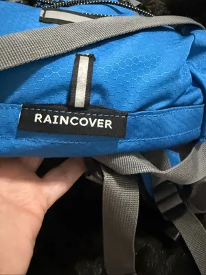 TETON Sports Oasis 1100 hiking gorpcore backpack blue rain cover thumbnail 6