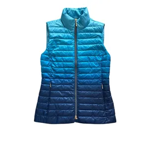 Lilly Pulitzer Noella Low Tide Down Puffer Vest‎ Small Navy Blue Ombre thumbnail 2