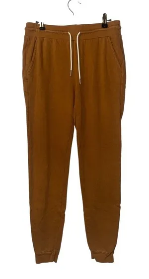 MATE the‎ Label Rust Fleece Jogger Sweatpants, Small thumbnail 1