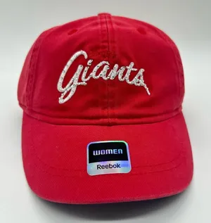 Reebok New York Giants Hat Womens‎ OS Red Rhinestone Gem Cap NFL Football NEW thumbnail 1