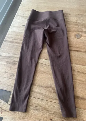 Fanka Body Sculpt 7/8‎ Leggings 2.0 Reversible Wear High Rise Compression Brown thumbnail 1