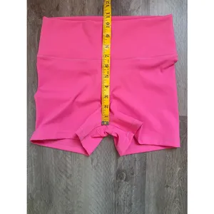 Princess Polly High Rise Scrunch Booty Shorts Pink US 6 thumbnail 7
