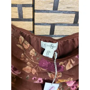 Jessica Simpson‎ Floral Bubble Hem Strapless Dress And Hair Clip Size Medium thumbnail 6