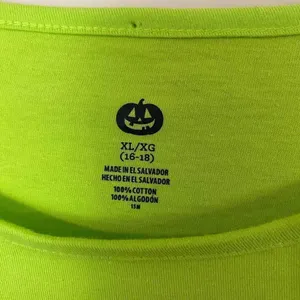 Halloween " You Can't Scare Me" Grandma Glitter Cotton Top Size XL thumbnail 4