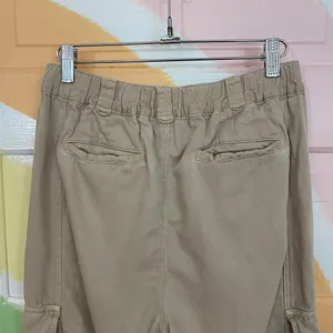 Faherty Arlie Day Cargo Linen Blend Pants in Safari Khaki Tan - Sz S 💚🎀 thumbnail 13