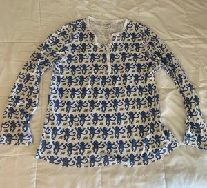 Roller Rabbit Top Pajama Monkey thumbnail 1