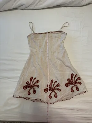 Selfie Leslie Embroidered Mini Dress thumbnail 5