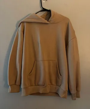 Tan sweat suit set  thumbnail 1