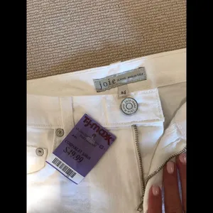 White Joie jean short thumbnail 3