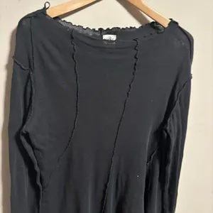 Free People Care Full Swing Asymmetrical Tunic - Black- Size Large thumbnail 6
