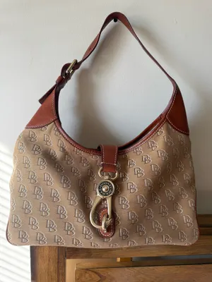 Dooney & Bourke Leather Bag Brown thumbnail 3