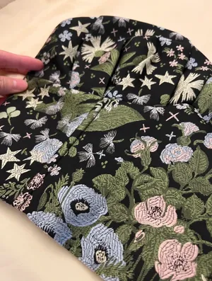 Floral Embroidered Herringbone Bustier Camisole Multi thumbnail 5