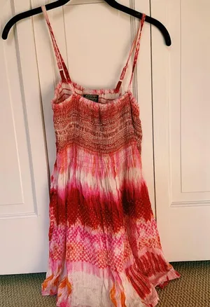 Tie Dye Mini Dress Multiple thumbnail 5