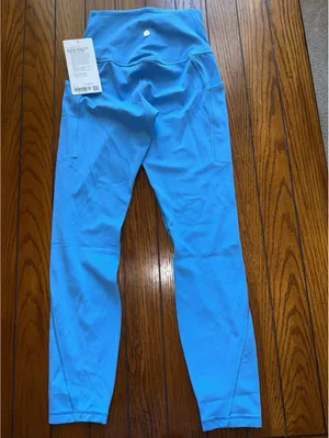 Lululemon Align With Pockets High Rise 25” Ocean Wave Size 4 NWT thumbnail 2