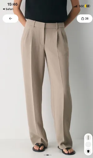 Aritzia effortless pant- low rise thumbnail 1