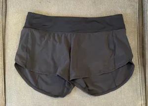 Lululemon Black Speed Up Low Rise size 8 Shorts thumbnail 2