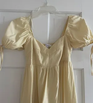 Mini Dress Yellow thumbnail 2