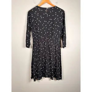 Seraphine Minnie Maternity Dress Womens 4‎ Black Polka Dot Nursing Friendly thumbnail 5