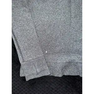 Lululemon Womens Crew Love Long Sleeve Pullover Heather Grey Size 6 thumbnail 4