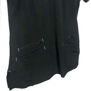 Black Women's Scrubstar Antimicrobial medical Top thumbnail 2