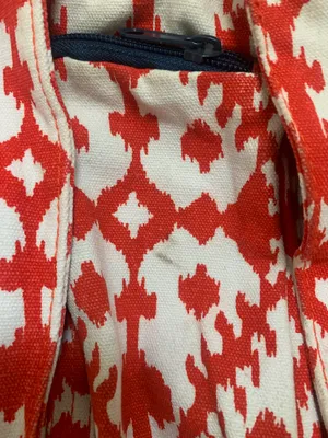KAVU Ikat Rope Canvas Sling Bag Full Size hiking camping purse backpack thumbnail 7
