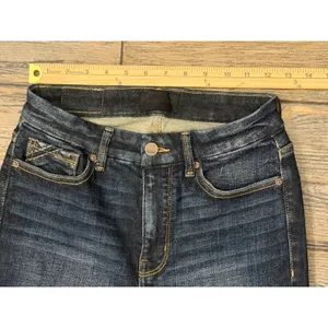 Buckle Black Fit No. 35 Ankle‎ Skinny Jeans Dark Wash Distressed Stretch 26x29 thumbnail 5