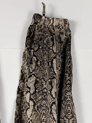 Marrakech Silky Jogger Pants 31 Snakeskin Print Lightweight Relaxed thumbnail 8