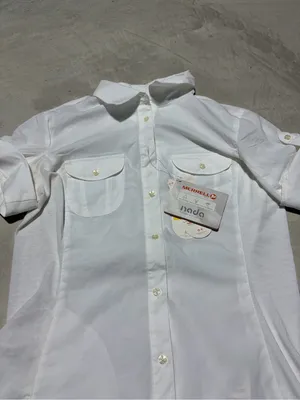 Merrell White Short-Sleeve Button-Down Shirt Ophelia medium thumbnail 2