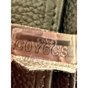 Chloé EUC Small Black and Gold Multi-Compartment Snap Wallet thumbnail 9