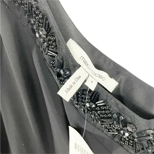 Max And Cleo Black Camilla One‎ Shoulder Beaded Party Dress Sz 0 NEW thumbnail 4