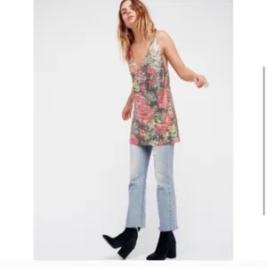 Free people floral tangier‎ sequin mini dress thumbnail 2